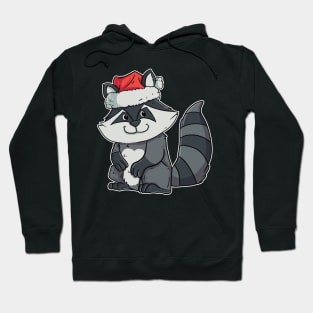 Christmas Raccoon Hoodie